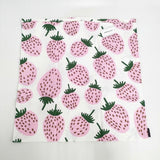 marimekko 新品 Mansikka クッションカバー いちご インテリアその他 ホワイト ピンク レディース マリメッコ【中古】6-0409G◎
