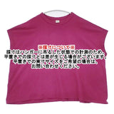 NOUVELLES DU PARADIS トロワ天竺 フレンチワイドT PC21201a Ｔシャツ カットソー パープル レディース ヌーベルドゥパラディ【中古】6-0615S∞