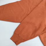 REMI RELIEF ノンストレス綿アクリル裏毛クルー トレーナー サイズM スウェット オレンジ メンズ レミレリーフ【中古】6-0930T∞