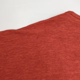 ayanasu アヤナス 2158030 マークアンドプラス コットン 日本製 ドローストリング 長袖Ｔシャツ カットソー ロンＴ レッド レディース【中古】6-0802M∞