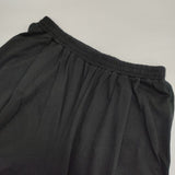 squady 天竺 コットン ギャザー パンツ 710-1881 パンツ ブラック レディース スカディー【中古】6-0802G∞