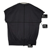 squady aranciato別注 コットンプレミアム天竺フレンチスリーブTシャツ HOSHII TO DEAU 半袖Ｔシャツ カットソー ブラック レディース スカディー【中古】6-0421S♪