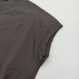 squady aranciato別注 コットンプレミアム天竺フレンチスリーブTシャツ HOSHII TO DEAU 半袖Ｔシャツ カットソー Cグレー系 レディース スカディー【中古】6-0421S♪