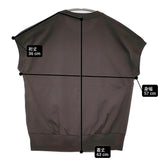 squady aranciato別注 コットンプレミアム天竺フレンチスリーブTシャツ HOSHII TO DEAU 半袖Ｔシャツ カットソー Cグレー系 レディース スカディー【中古】6-0421S♪