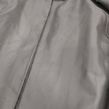 mizuiro-ind ウールブレンド バルマカーン コート 定価39600円 日本製 コート グレー レディース ミズイロインド【中古】6-0930T∞