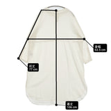 かぐれ ガーゼロングチュニック コットン ワンピース 定価16500円 GAA5-23S008 ドルマンスリーブ チュニック 25SS アイボリー レディース かぐれ【中古】6-0418M♪