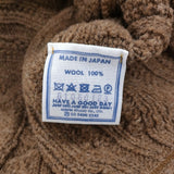 45R/45rpm サフォークの908チロリアンカーディガン 定価59400円 ニットジャケット ウール カーディガン ブラウン レディース フォーティーファイブアールピーエム【中古】6-0916T♪