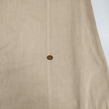 45R/45rpm シャツチノDRESS 定価33000円 半袖ドレス コットン ワンピース ベージュ レディース フォーティーファイブアールピーエム【中古】6-0522S♪