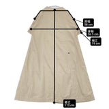 45R/45rpm シャツチノDRESS 定価33000円 半袖ドレス コットン ワンピース ベージュ レディース フォーティーファイブアールピーエム【中古】6-0522S♪