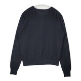 MARGARET HOWELL 578-264304 ウールニット カーディガン ネイビー 濃紺 レディース マーガレットハウエル【中古】6-0930T∞