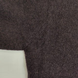 MARGARET HOWELL TWISTED CASHMERE WOOL KNIT ウールカシミヤ 定価35200円 カシミア 578-5263010 セーター ニット パープル系 レディース マーガレットハウエル【中古】6-0930T∞