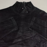 JONES NEW YORK SPORT ジョーンズニューヨーク ベロア ドレス サイズL ワンピース ブラック レディース【中古】6-1003T∞
