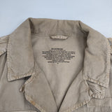 Real Thing 4GC3150L ペイント加工 ジャケット ベージュ レディース リアルシング【中古】6-0605M∞