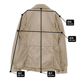 Real Thing 4GC3150L ペイント加工 ジャケット ベージュ レディース リアルシング【中古】6-0605M∞