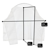 Yoli Simple wide blouse シンプルワイドブラウス シアー プルオーバー コットン 日本製 サイズF ブラウス シャツ ホワイト レディース ヨリ【中古】6-0609M△