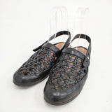 PETROSOLAUM cage sandal 定価95700円 馬革 サイズ37 81139-PO04 サンダル ブラック レディース ペテロオラウム【中古】6-0416S◎
