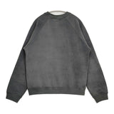 MAATEE & SONS SWEAT 定価47300円 MT5303-0813 サイズ2 裏起毛 スウェット 25AW FADE BLACK Cグレー メンズ マーティーアンドサンズ【中古】6-0414T♪