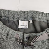 Gramicci/BEAMS BOY GLP2-F1049 ニットフリース ASIA F USA F パンツ グレー ブルー レディース グラミチ/ビームスボーイ【中古】6-1003T∞