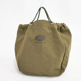 BAG'n'NOUN 日本製 トートバッグ ポーチ 巾着バッグ カーキ ユニセックス バッグンナウン【中古】6-0810G∞
