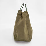 BAG'n'NOUN 日本製 トートバッグ ポーチ 巾着バッグ カーキ ユニセックス バッグンナウン【中古】6-0810G∞