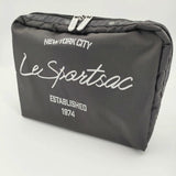 LeSportsac EXTRA LARGE RECTANGULAR COSMETIC 小物入れ コスメ ポーチ ブラック レディース レスポートサック【中古】6-0527G∞