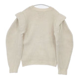 ISABEL MARANT Bolton サイズ34 カシミヤウール リブ セーター ニット アイボリー レディース イザベルマラン【中古】6-1003T∞