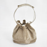 MM6/Maison Margiela スウェード レザー 革 S41WG000S SX9716 トートバッグ ベージュ レディース エムエム6/メゾンマルジェラ【中古】6-0416G◎