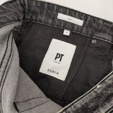 PT TORINO サイズ32 ストレッチコットン SKINNY FIT ROCK スキニー デニムパンツ グレー メンズ ピーティー トリノ【中古】6-0725G∞