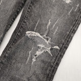 PT TORINO サイズ32 ストレッチコットン SKINNY FIT ROCK スキニー デニムパンツ グレー メンズ ピーティー トリノ【中古】6-0725G∞