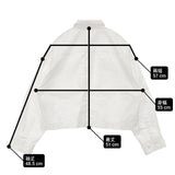 GALERIE VIE ノーブルコットン ポケットシャツ 定価26400円 長袖シャツ 23SS ホワイト レディース ギャルリーヴィー【中古】6-0719M∞