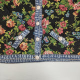 koibitomisaki コイビトミサキ ジャガード 花柄 ジャケット マルチカラー レディース【中古】6-1003T∞
