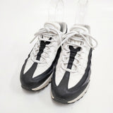 NIKE WMNS AIR MAX 95 BLACK/GUNSMOKE 307960-021 エアマックス95 23.5cm スニーカー ホワイト ブラック レディース ナイキ【中古】6-1007G◎