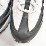 NIKE WMNS AIR MAX 95 BLACK/GUNSMOKE 307960-021 エアマックス95 23.5cm スニーカー ホワイト ブラック レディース ナイキ【中古】6-1007G◎