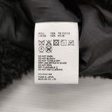HYKE FAUX SHEARLING VEST サイズ1 212-15141 ボアベスト ベスト ブラック レディース ハイク【中古】6-0916T♪