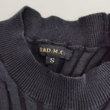 R&D.M.Co- コットンリブニット サイズS ニット ネイビー レディース オールドマンズテーラー【中古】6-0709G◎