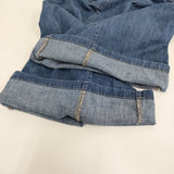HUG O WaR デニムワイドパンツ 定価31900円 PT-L432 サイズ1 デニムパンツ 26SS ブルー レディース ハグオーワー【中古】6-0418G♪