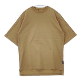 HYKE CORDURA SHORT-SLV TEE/BIG FIT 221-12315 サイズ1 半袖Ｔシャツ カットソー ブラウン レディース ハイク【中古】6-0522S♪