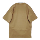 HYKE CORDURA SHORT-SLV TEE/BIG FIT 221-12315 サイズ1 半袖Ｔシャツ カットソー ブラウン レディース ハイク【中古】6-0522S♪