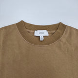 HYKE CORDURA SHORT-SLV TEE/BIG FIT 221-12315 サイズ1 半袖Ｔシャツ カットソー ブラウン レディース ハイク【中古】6-0522S♪