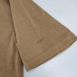 HYKE CORDURA SHORT-SLV TEE/BIG FIT 221-12315 サイズ1 半袖Ｔシャツ カットソー ブラウン レディース ハイク【中古】6-0522S♪