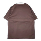 HUG O WaR Basil Sorbet Crowned with Vibrant Figs & Berries プリント 半袖Ｔシャツ カットソー ブラウン レディース ハグオーワー【中古】6-0522S♪