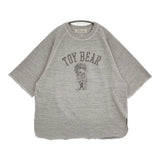 HUG O WaR/REMI RELIEF 天竺ラグランスリーブ 半袖Ｔシャツ カットソー 25SS グレー レディース ハグオーワー/レミレリーフ【中古】6-0418S♪