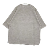 HUG O WaR/REMI RELIEF 天竺ラグランスリーブ 半袖Ｔシャツ カットソー 25SS グレー レディース ハグオーワー/レミレリーフ【中古】6-0418S♪