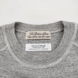HUG O WaR/REMI RELIEF 天竺ラグランスリーブ 半袖Ｔシャツ カットソー 25SS グレー レディース ハグオーワー/レミレリーフ【中古】6-0418S♪