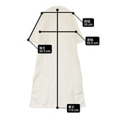 STUDIO NICHOLSON/SUNSPEL 裏起毛 571-1266051 スウェット ワンピース アイボリー レディース スタジオ ニコルソン/サンスペル【中古】6-1003T∞