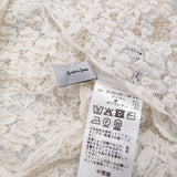 Spick and Span シュリンクレースハイネックプルオーバー 定価9350円 カットソー 25SS オフホワイト レディース スピックアンドスパン【中古】6-0428M♪
