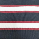 TOMMY HILFIGER 新品 ボーダー 69J9777 マフラー ネイビー ホワイト メンズ トミーヒルフィガー【中古】6-0911T◎