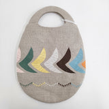 mina perhonen 未使用品 bird エッグバッグ 定価16500円 ada9352 トートバッグ 25AW ベージュ レディース ミナペルホネン【中古】6-0421G♪