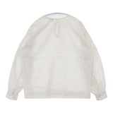 ARTS&SCIENCE 058-L668-068 コットン ギャザースリーブ プルオーバーシャツ サイズ1 ブラウス シャツ アイボリー レディース アーツ&サイエンス【中古】6-0511M△
