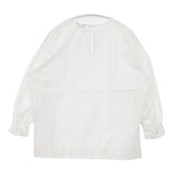 ARTS&SCIENCE 051-L694-080 コットン ギャザースリーブ プルオーバーシャツ サイズ1 ブラウス シャツ ホワイト レディース アーツ&サイエンス【中古】6-0511M△